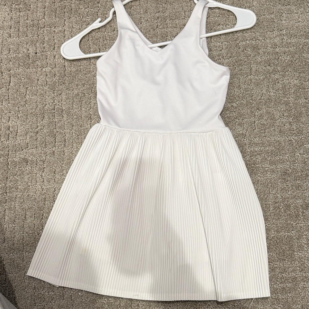 All in Motion White Kids Dress